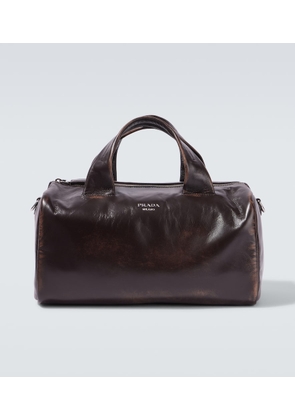 Prada Small leather duffel bag