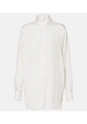 Ferragamo Tie-neck blouse