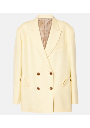 Blaze Milano Clarity Nightbreak linen blazer