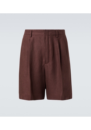 Loro Piana Joetsu linen Bermuda shorts