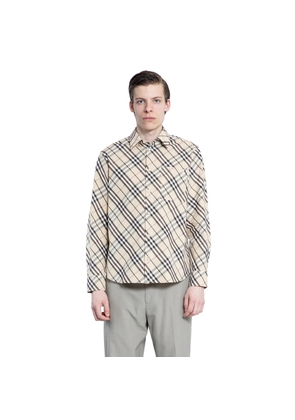 BURBERRY MAN BEIGE SHIRTS