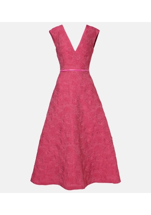Max Mara Valdese belted midi dress