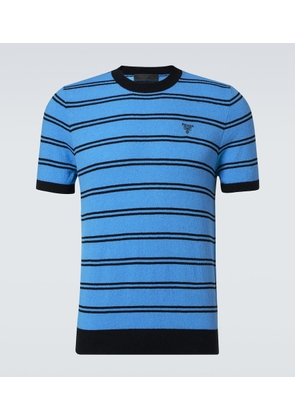 Prada Striped cotton and silk shirt