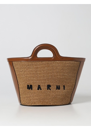 Marni Tropicalia bag in leather and raffia