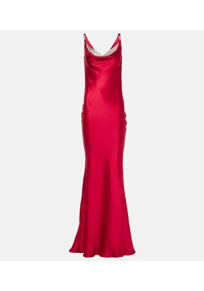 Versace Silk satin gown