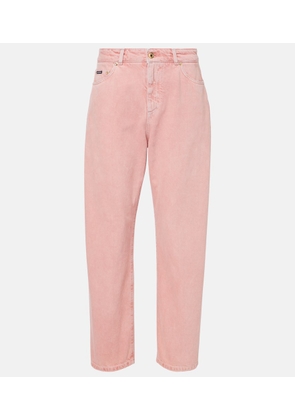 Dolce&Gabbana Mid-rise straight leg jeans