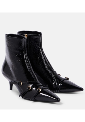 Miu Miu Patent leather ankle boots