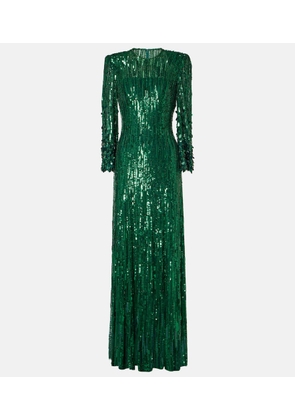 Jenny Packham Nymph sequined gown