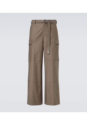 Sacai Cotton cargo pants