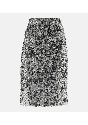 Dolce&Gabbana Sequined pencil skirt