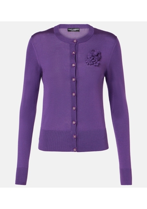 Dolce&Gabbana Silk cardigan