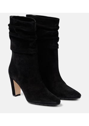 Manolo Blahnik Calasso 90 suede knee-high boots