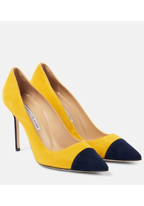 Manolo Blahnik Capcour 105 suede pumps