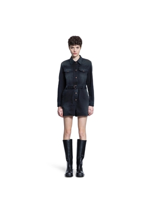 Short Denim Jumpsuit