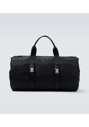 Prada Re-Nylon leather-trimmed duffel bag