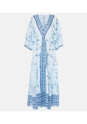 Juliet Dunn Printed cotton kaftan