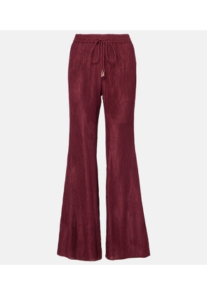 Gabriela Hearst Claude silk flared pants