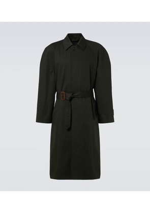 Balenciaga Belted cotton car coat
