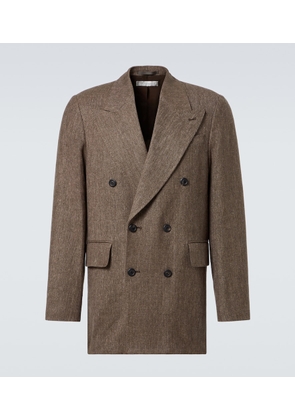 Our Legacy Sharp DB linen and cotton blazer