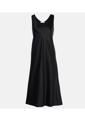 Max Mara Banjo silk satin midi dress