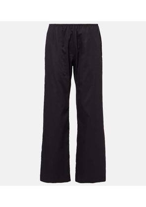 Leset Yoko mid-rise cotton wide-leg pants