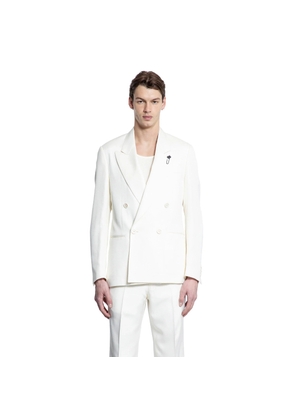 Viscose Twill Double-Breasted Blazer