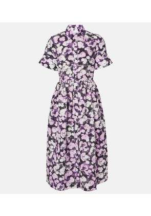 Erdem Floral shirt dress
