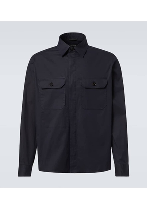 Zegna Cotton-blend shirt