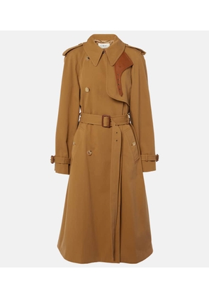 Chloe Cotton gabardine trench coat