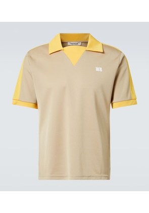 Wales Bonner Logo colorblocked polo shirt
