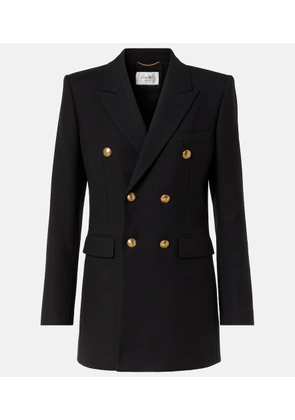 Saint Laurent Wool gabardine blazer