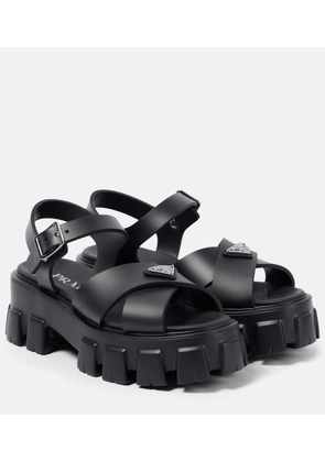 Prada Monolith platform sandals