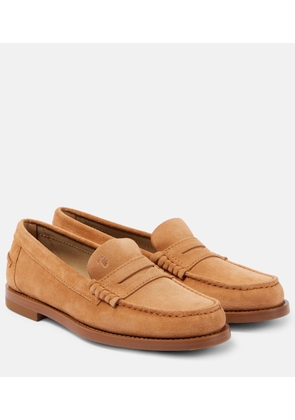 Tod's Gommino suede penny loafers
