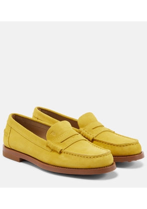 Tod's Suede penny loafers