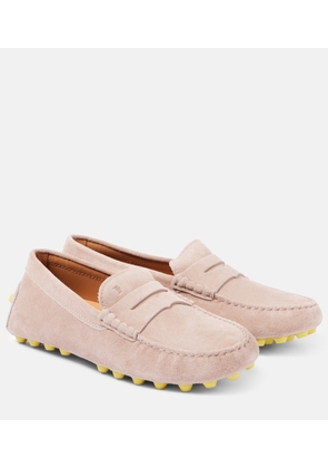 Tod's Gommino Bubble suede driving shoes
