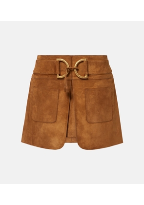 Tom Ford Suede miniskirt