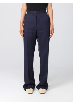 Pants JIL SANDER Woman color Blue