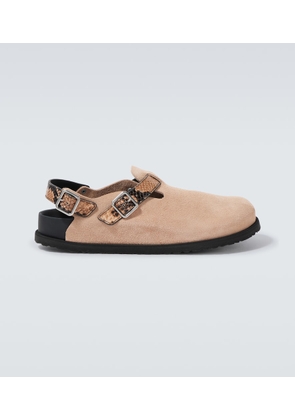Birkenstock 1774 Tokio II suede clogs