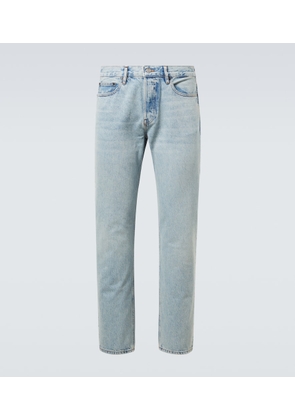Frame The Straight mid-rise straight jeans