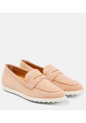 Tod's Gommino suede loafers