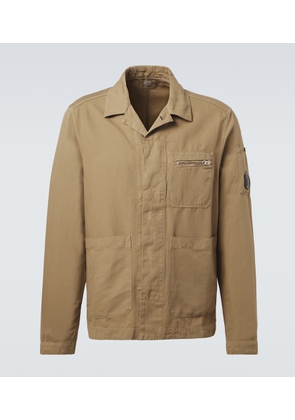 C.P. Company Cotton and linen overshirt