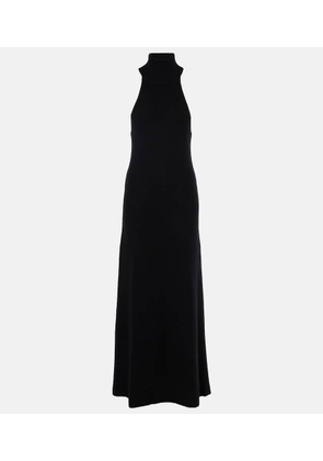 Lisa Yang Amannda ribbed-knit cashmere maxi dress