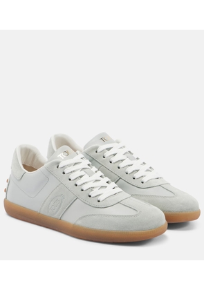 Tod's Logo suede sneakers