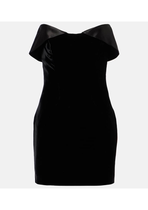 Mugler Velvet minidress