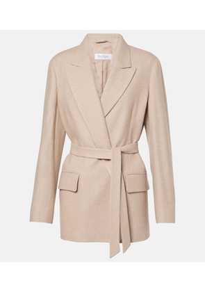 Max Mara Randers wool, silk, and cashmere blazer