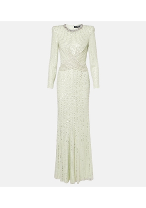 Jenny Packham Macelline sequined gown
