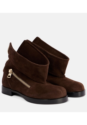 JW Anderson Suede biker boots