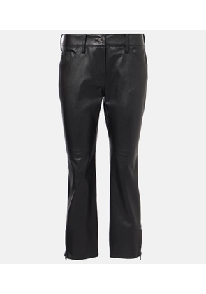 Magda Butrym Low-rise leather capris