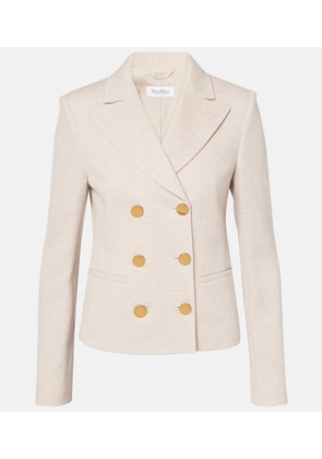Max Mara Alabama cotton and wool blazer