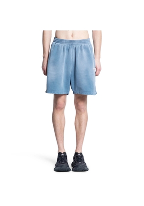 BALENCIAGA MAN BLUE SHORTS & SKIRTS